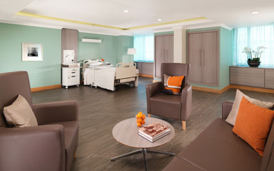 Picture of an Ambassador Suite bedroom