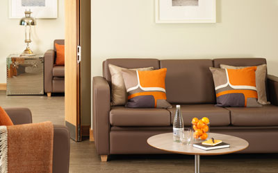 Ambassador Suite lounge area