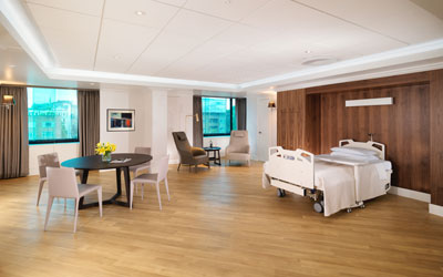 Picture of a Presidential Suite bedroom