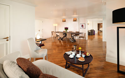 Picture of a Royal Suite dining area