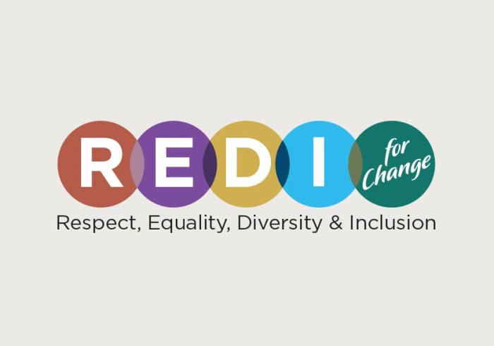 REDI (Respect, Equality, Diversity and Inclusion) Network logo; ?>