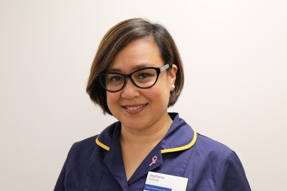 Steffanie Espiritu, Breast Cancer Nurse Specialist
