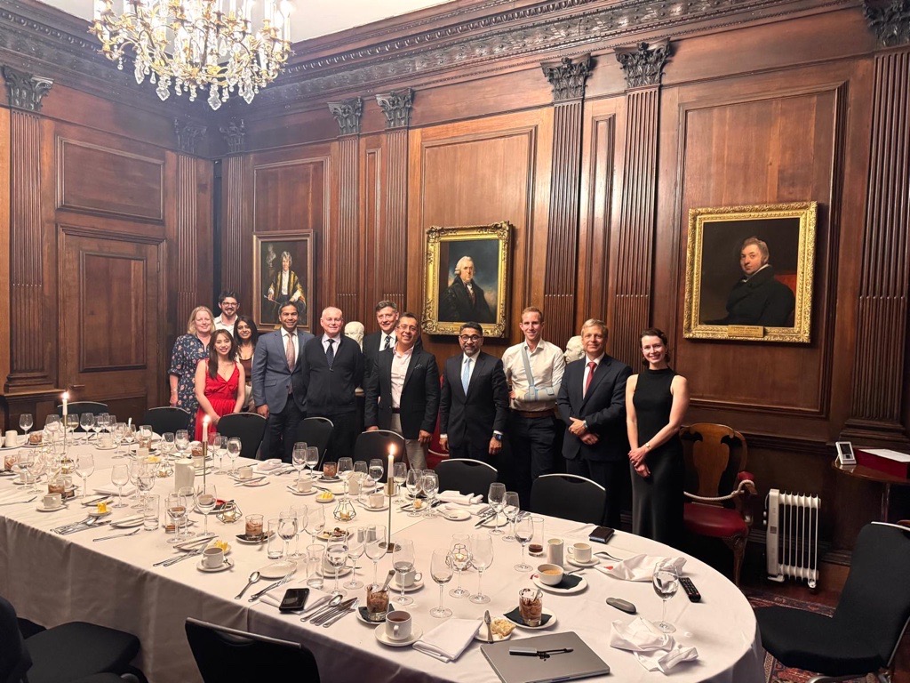 Endometriosis celebration dinner at Cromwell Hospital; ?>